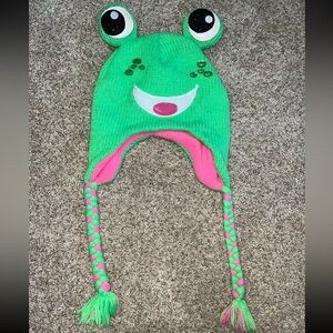 Cute frog beanie hat (juniors OS)